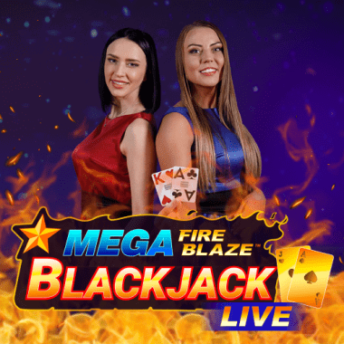 Mega Fire Blaze Blackjack Live cover